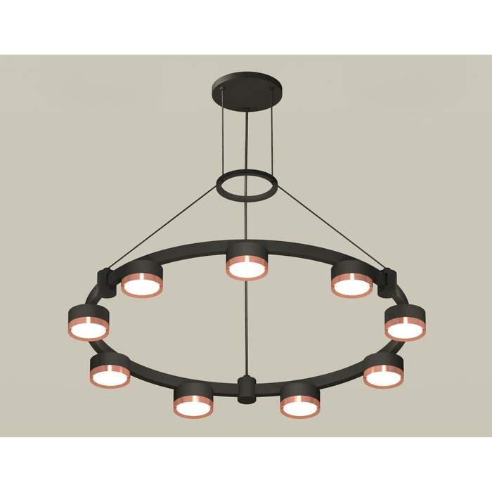 Светильник подвесной Ambrella light, XR92051803, GX53 LED 12 Вт, цвет чёрный песок, золото розовое
Светильник подвесной Ambrella light, XR92051803, GX53 LED 12 Вт, цвет чёрный песок, золото розовое