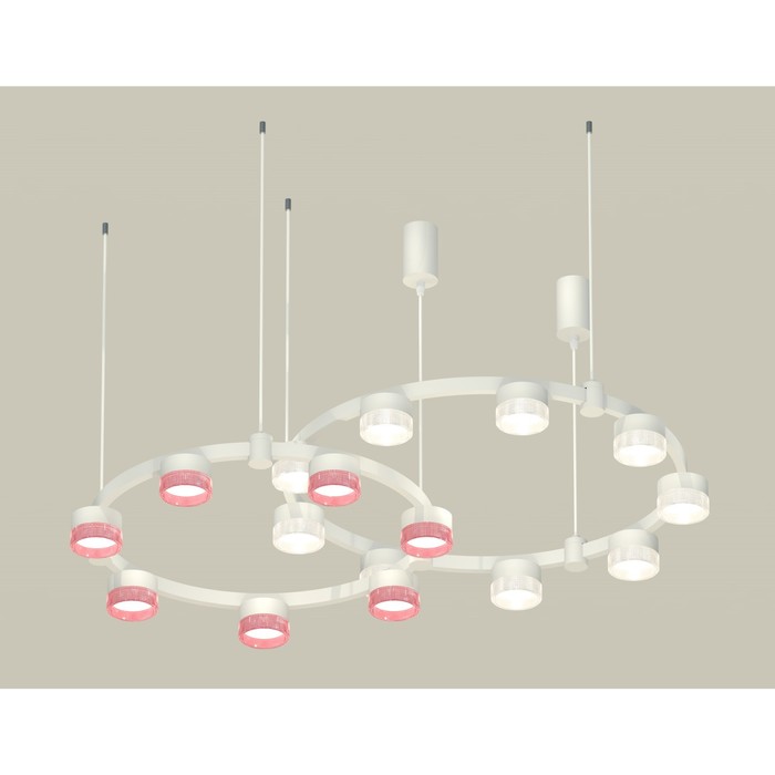 Светильник подвесной с композитным хрусталём Ambrella light, XR92081310, GX53 LED 12 Вт, цвет белый песок, прозрачный, розовый
Светильник подвесной с композитным хрусталём Ambrella light, XR92081310, GX53 LED 12 Вт, цвет белый песок, прозрачный, розовый