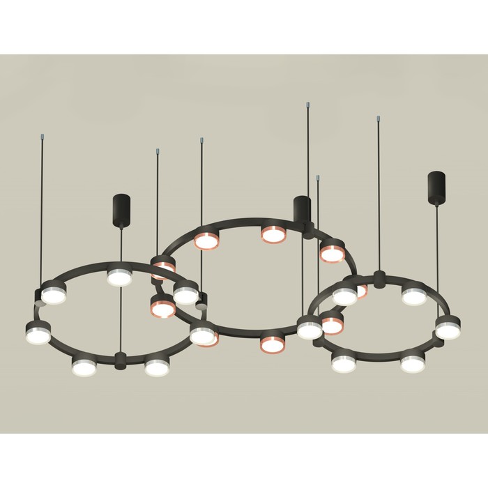 Светильник подвесной Ambrella light, XR92092100, GX53 LED 12 Вт, цвет чёрный песок, серебро, золото розовое
Светильник подвесной Ambrella light, XR92092100, GX53 LED 12 Вт, цвет чёрный песок, серебро, золото розовое
