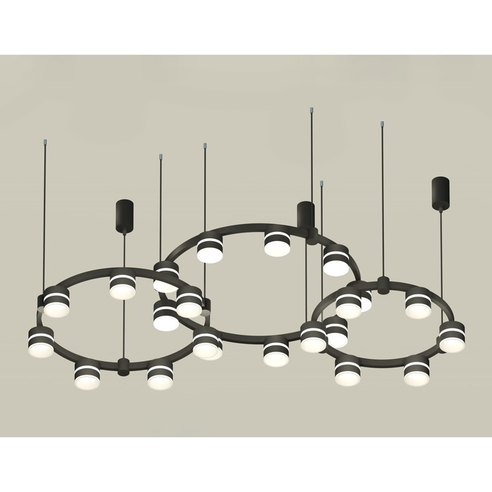 Светильник подвесной с акрилом Ambrella light, XR92092220, GX53 LED 12 Вт, цвет чёрный песок, белый матовый
Светильник подвесной с акрилом Ambrella light, XR92092220, GX53 LED 12 Вт, цвет чёрный песок, белый матовый