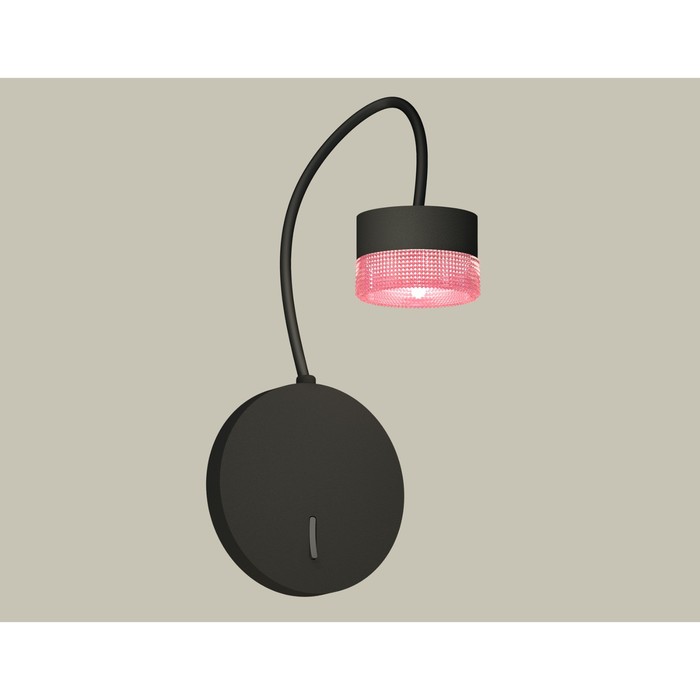 Светильник настенный с выключателем Ambrella light, XB9596251, GX53 LED 12 Вт, цвет чёрный песок, розовый
Светильник настенный с выключателем Ambrella light, XB9596251, GX53 LED 12 Вт, цвет чёрный песок, розовый