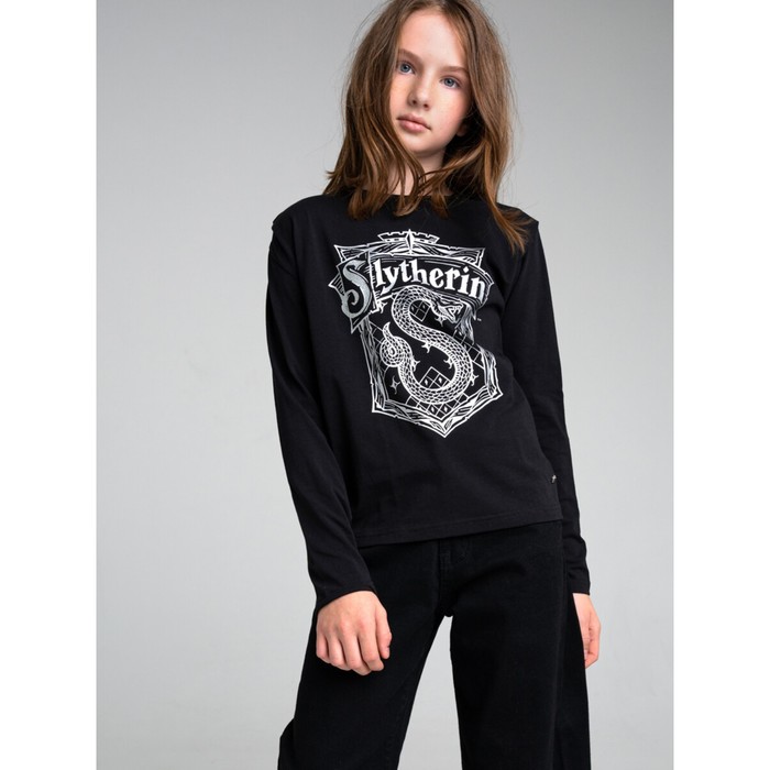 фото Лонгслив для девочки, рост 128 см playtoday