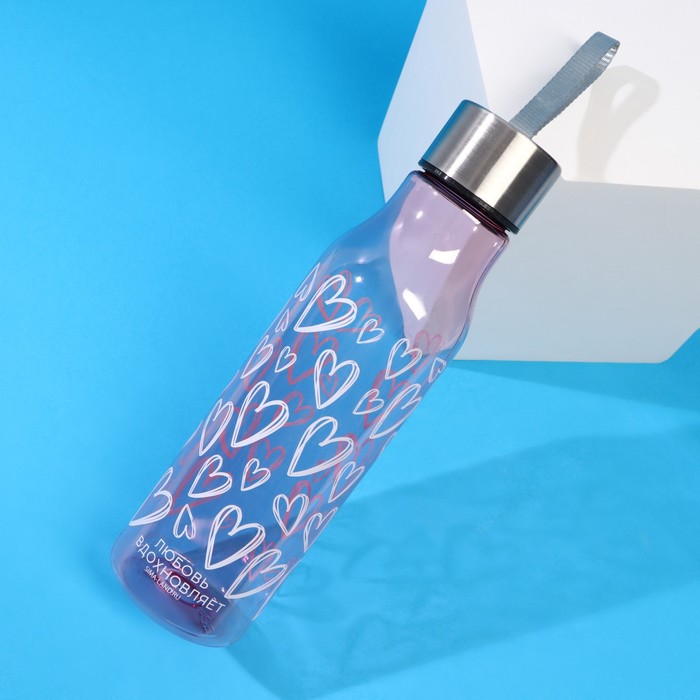 фото Бутылка для воды love, 650 мл svoboda voli