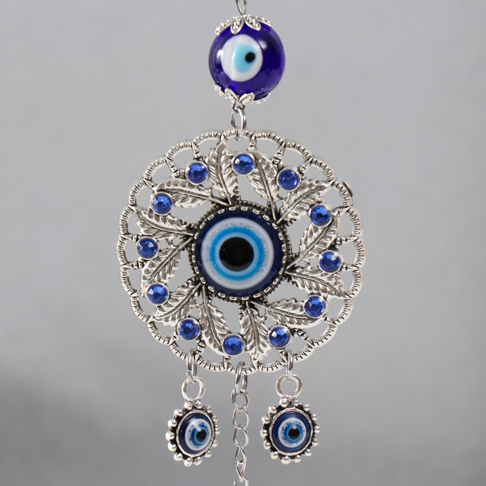 фото Подвеска от сглаза "глаз и листья" 28,5х5,7х1,8 см