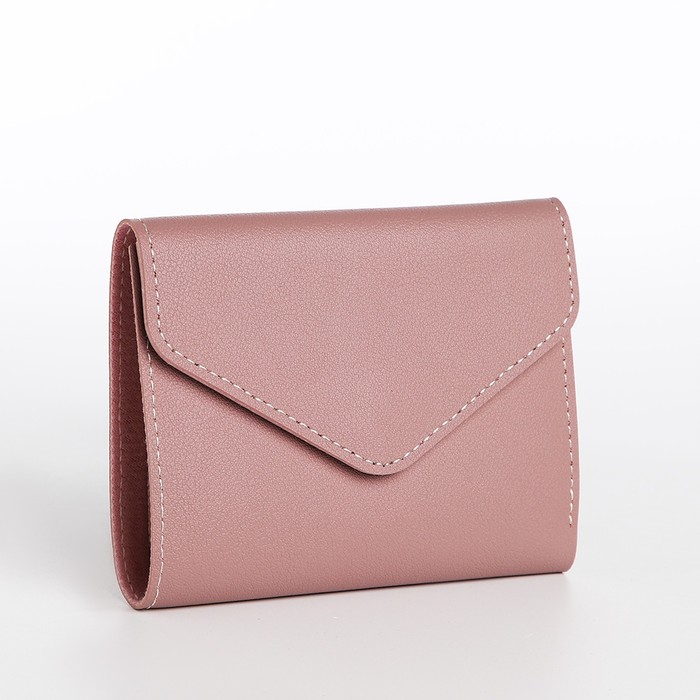 Кошелёк женский на кнопке, цвет розовый
Кошелёк женский на кнопке, цвет розовый