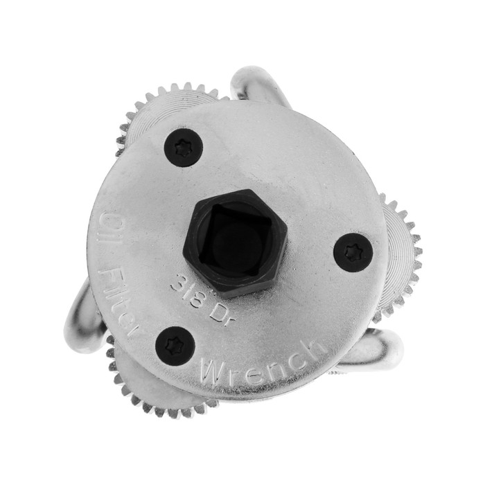 фото Съемник масляного фильтра тундра, круглые зажимы, тип "краб", под квадрат 1/2", 43 - 102 мм 928188