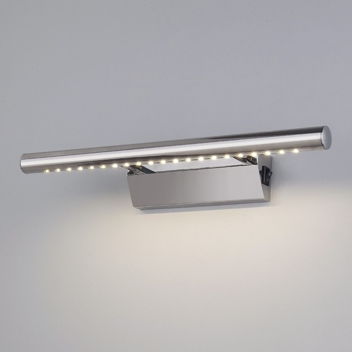Подсветка для картин и зеркал Elektrostandard, Trinity LED 5 Вт, 100x400x55 мм, IP20, цвет хром
Подсветка для картин и зеркал Elektrostandard, Trinity LED 5 Вт, 100x400x55 мм, IP20, цвет хром