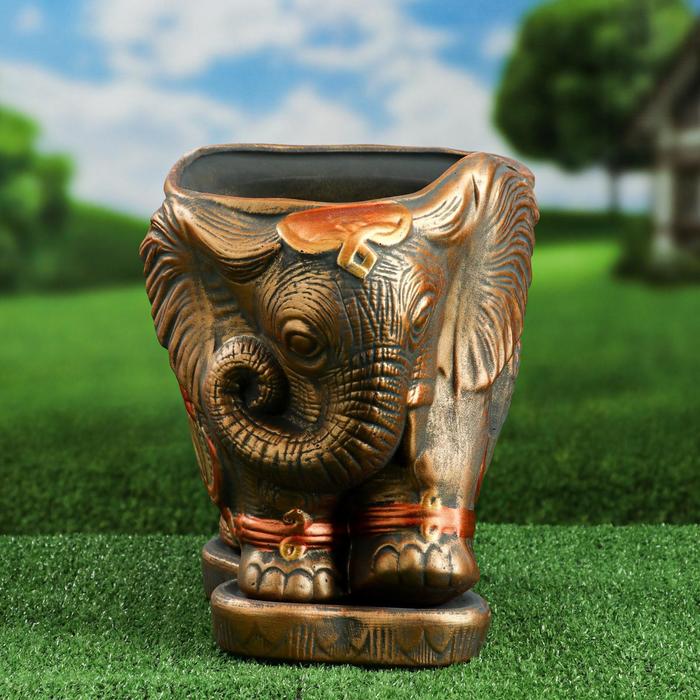 Горшок для цветов "Слон", медь, 11 л
Горшок для цветов "Слон", медь, 11 л