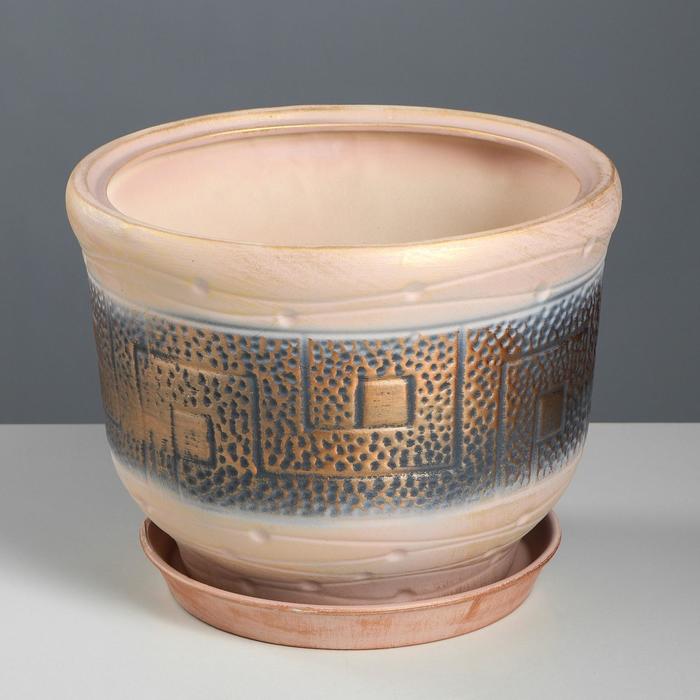 Горшок для цветов "Греция", разноцветный, керамика, 8 л
Горшок для цветов "Греция", разноцветный, керамика, 8 л