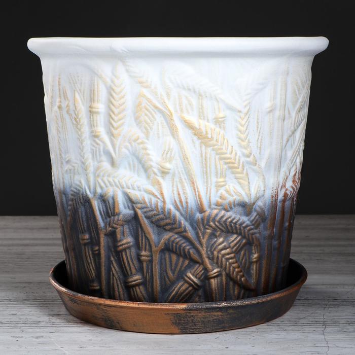 Горшок для цветов "Камыш", медь, акрил, 10 л
Горшок для цветов "Камыш", медь, акрил, 10 л