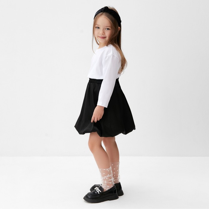 фото Юбка-баллон для девочки kaftan р. 32 (110-116 см), черный
