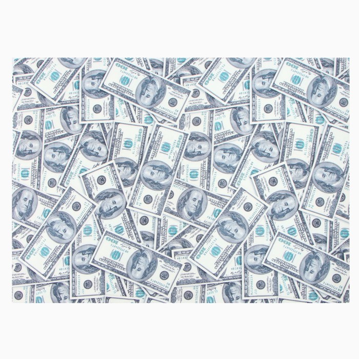 фото Плед этель dollars, 75х100 см, 100% полиэстер, флис