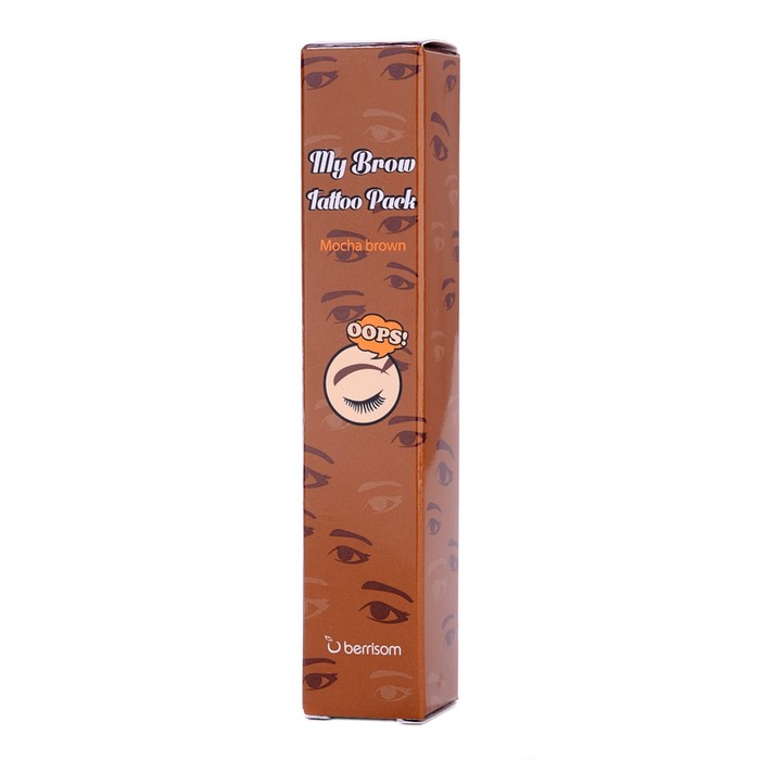Подводка Berrisom Oops My Brow Tattoo Pack, №01 Mocha Brown
Подводка Berrisom Oops My Brow Tattoo Pack, №01 Mocha Brown