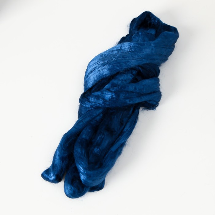 фото Гребенная лента 100% вискоза 50гр (1436-мультиколор джинса) троицкая камвольная фабрика