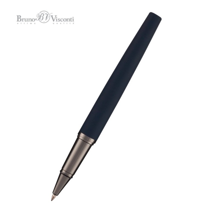Ручка-роллер, 0.7 мм, BrunoVisconti VERONA, стержень синий, металлический корпус Soft Touch чёрный
Ручка-роллер, 0.7 мм, BrunoVisconti VERONA, стержень синий, металлический корпус Soft Touch чёрный