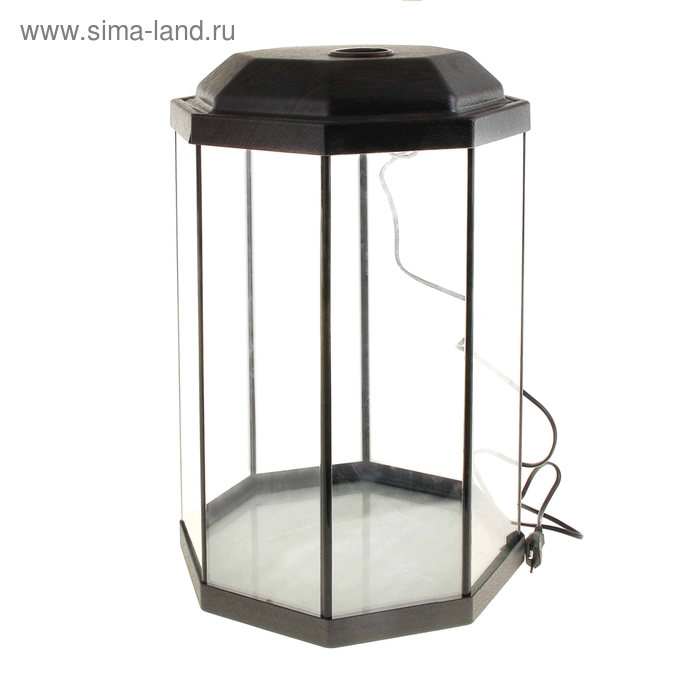 Аквариум восьмигранный с крышкой, 32 литра, 29 х 29 х 45 см, венге
Аквариум восьмигранный с крышкой, 32 литра, 29 х 29 х 45 см, венге