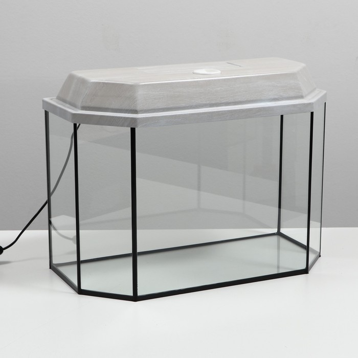 Аквариум панорамный с крышкой, 50 литров, 56 х 26 х 36/41 см, беленый дуб
Аквариум панорамный с крышкой, 50 литров, 56 х 26 х 36/41 см, беленый дуб