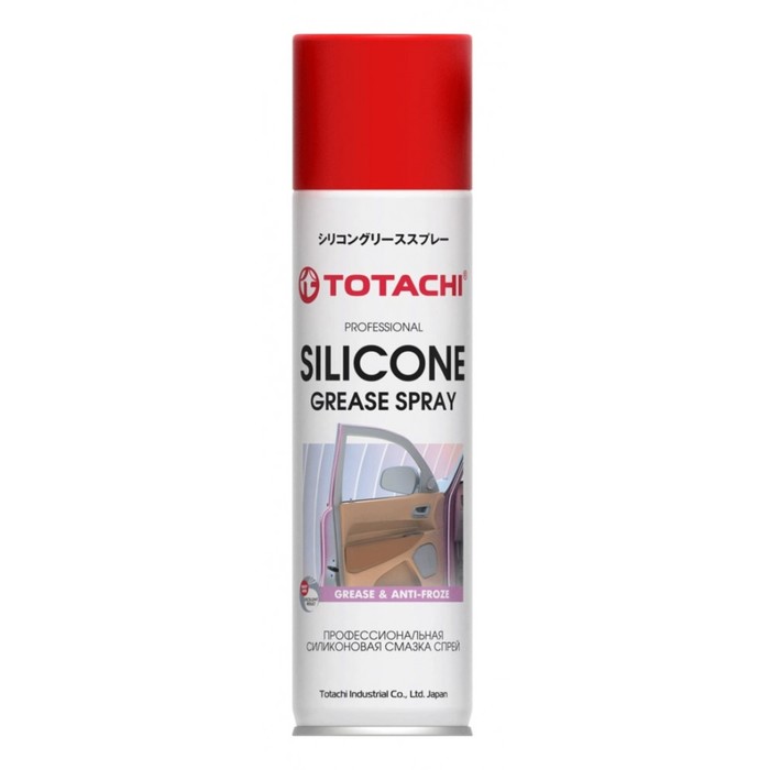 фото Смазка-спрей силиконовая профессиональная totachi silicone grease spray, 0,335 л