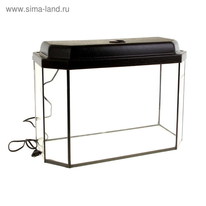 Аквариум панорамный с крышкой, 40 литров, 51 х 23 х 34/39 см, венге
Аквариум панорамный с крышкой, 40 литров, 51 х 23 х 34/39 см, венге