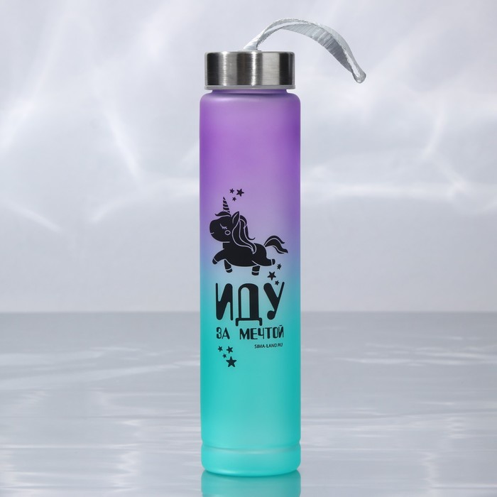 фото Бутылка для воды «иду за мечтой», 300 мл svoboda voli