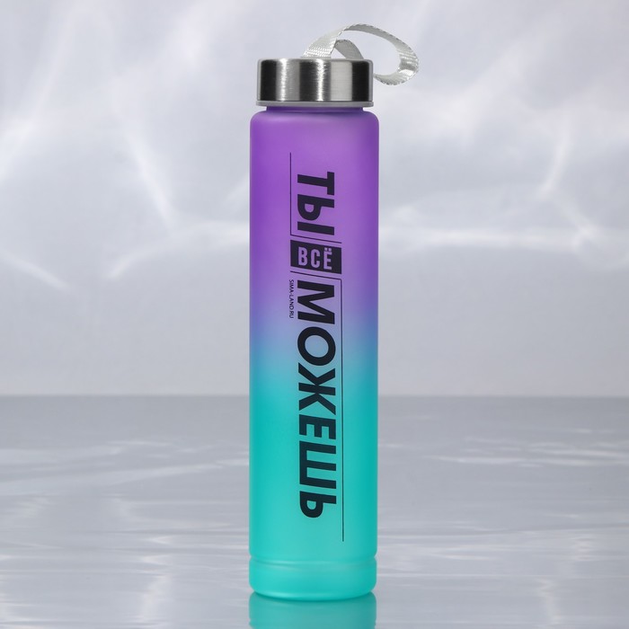 фото Бутылка для воды «ты всё можешь», 300 мл svoboda voli