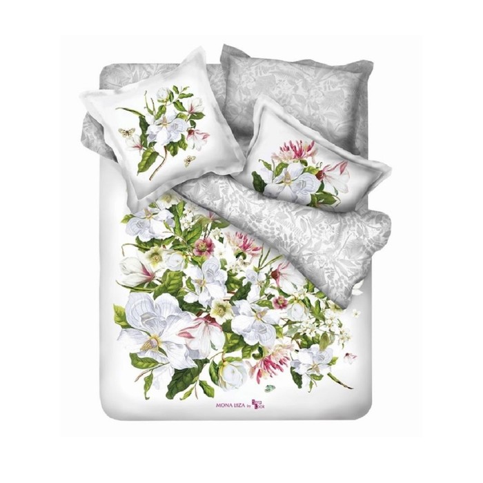 Постельное бельё евро Magnolia, размер 235х215 см, 220х200 см, 50х70 см - 2 шт, 70х70 см - 2 шт
Постельное бельё евро Magnolia, размер 235х215 см, 220х200 см, 50х70 см - 2 шт, 70х70 см - 2 шт