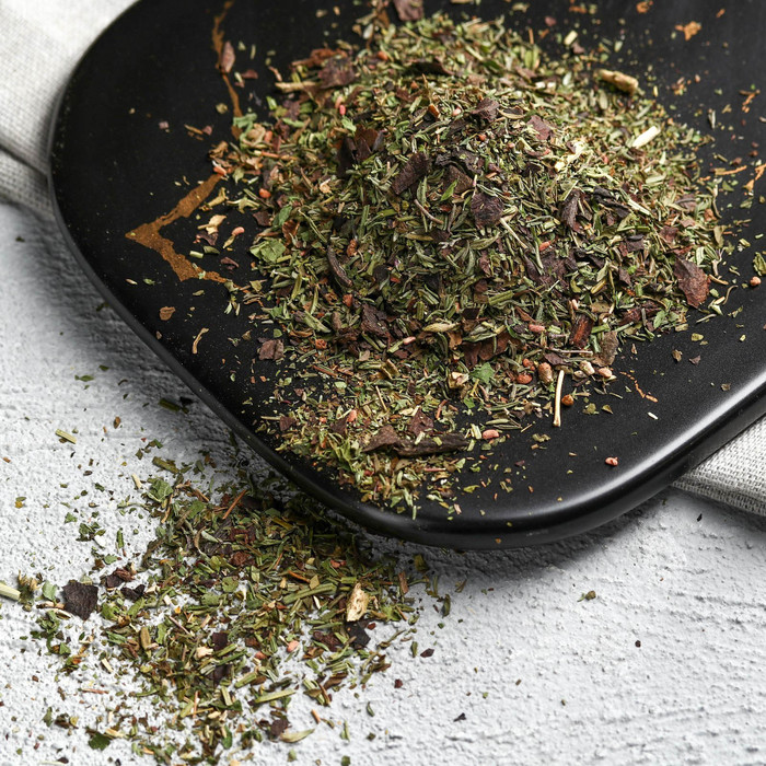 фото Чай травяной «таёжные нотки» premium: хвоя, черника, клюква, 50 г. velvet noir