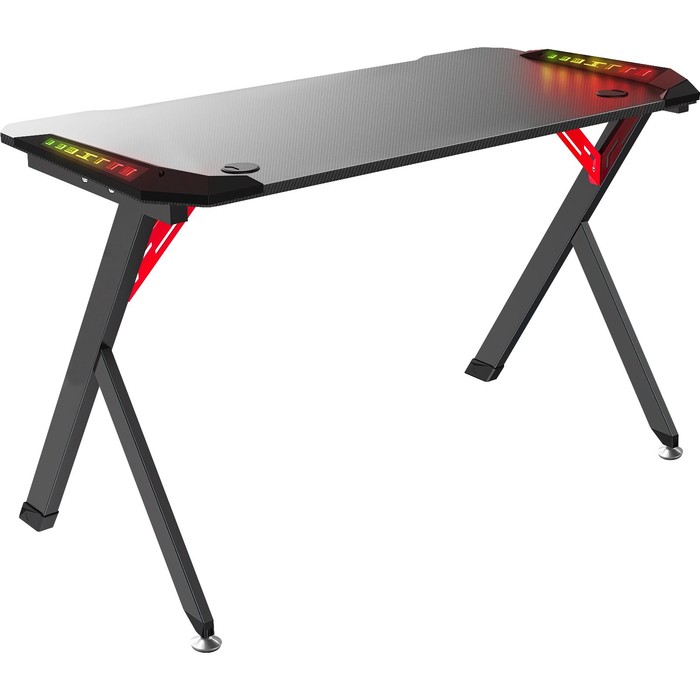 Стол игровой Defender Spirit, 120х75х60 см, нагрузка до 120 кг, подсветка, чёрный
Стол игровой Defender Spirit, 120х75х60 см, нагрузка до 120 кг, подсветка, чёрный