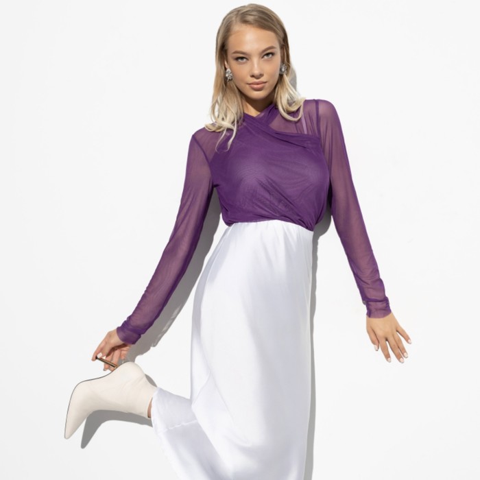 фото Водолазка женская «идеальная иллюзия», размер 46 charuttimoda