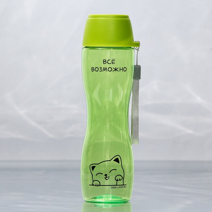 фото Бутылка для воды «всё возможно», 460 мл svoboda voli