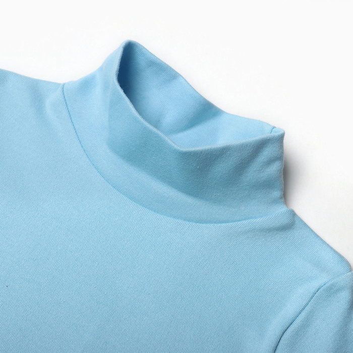 фото Водолазка для мальчика, цвет светло-голубой, рост 110 см bonito