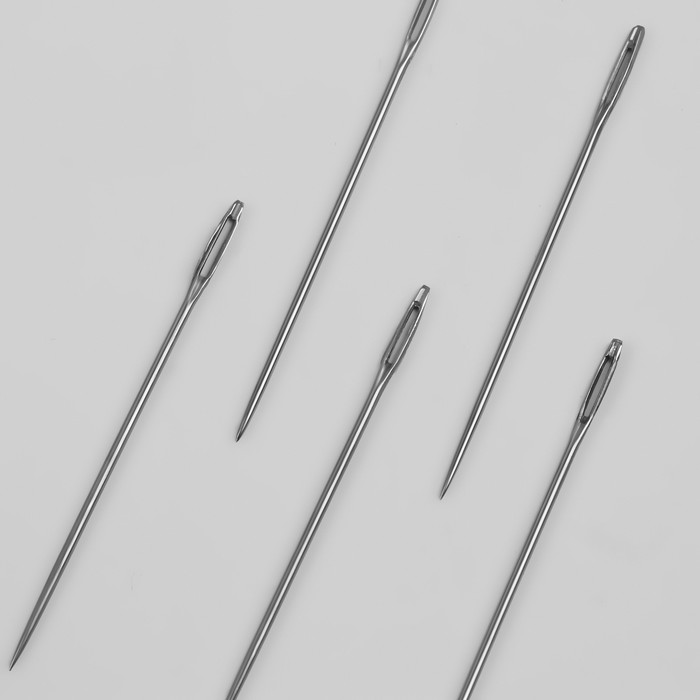 фото Иглы для вышивания №2, d = 0,9 мм, 4 см, 10 шт, с-21 колюбакинский игольный завод