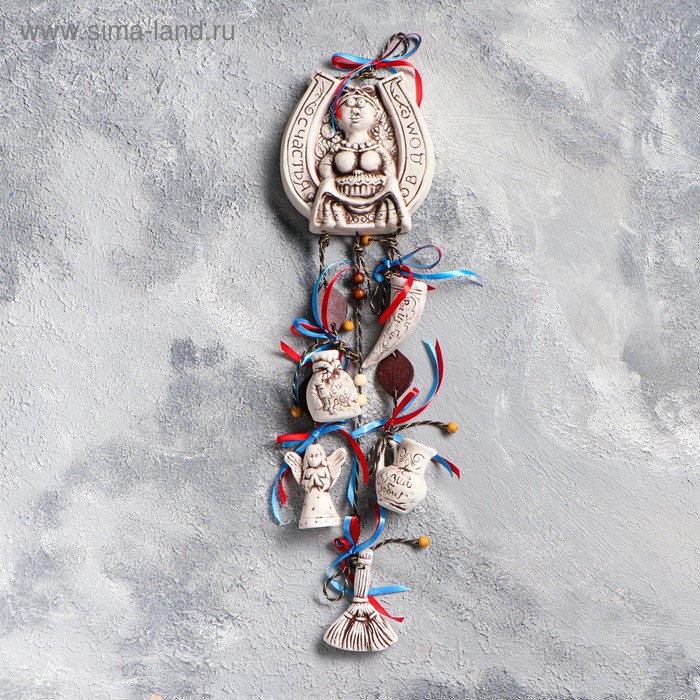 Оберег "Подкова каравай", 6 предметов, микс
Оберег "Подкова каравай", 6 предметов, микс