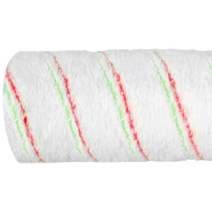 фото Валик сибртех 80196, полиакрил, d=48 мм, рукоятка d=6 мм, ворс 12 мм, 180 мм