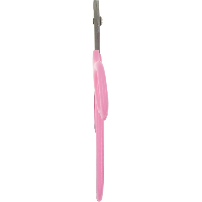 фото Когтерез-ножницы delight rose малый, упором, розовый