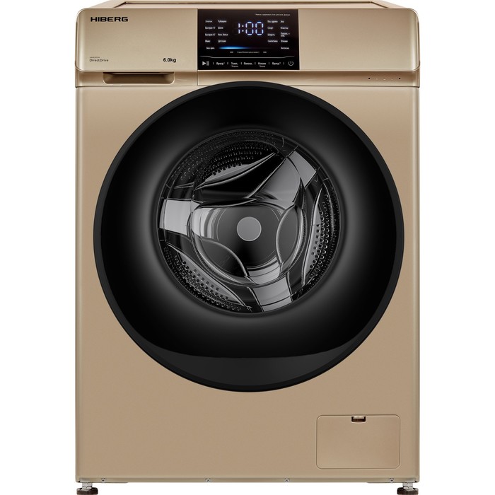 Стиральная машина HIBERG i-DDQ6 - 612 G, класс А+++, 1200 об/мин, до 6 кг, золотистая
Стиральная машина HIBERG i-DDQ6 - 612 G, класс А+++, 1200 об/мин, до 6 кг, золотистая