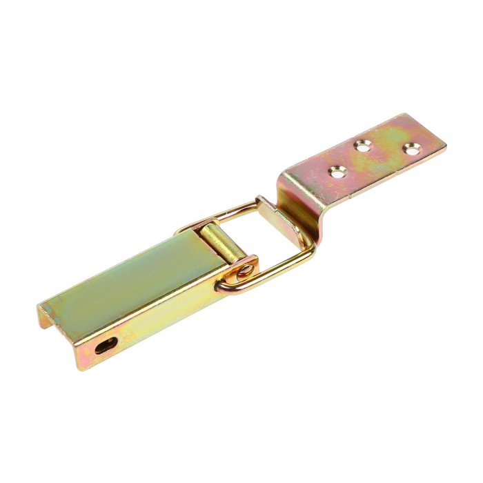 фото Замок защелка на ящик тундра, 7,5 см, оцинкованная