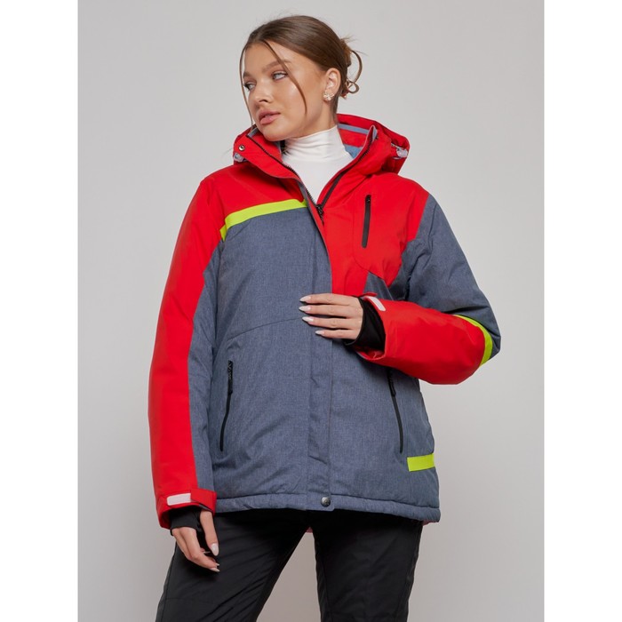 фото Куртка горнолыжная женская зимняя, размер 52, цвет красный mtforce