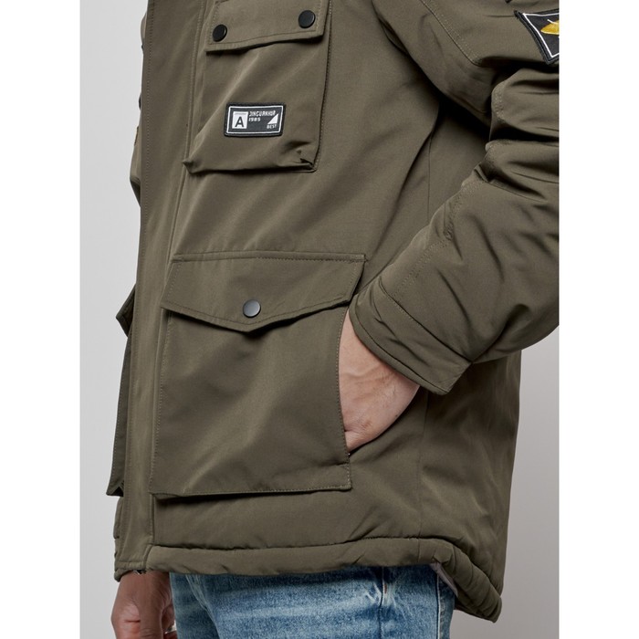 фото Куртка мужская зимняя, размер 48, цвет хаки mtforce