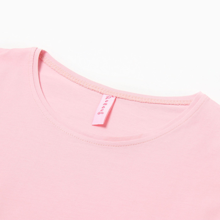 фото Лонгслив для девочки, цвет светло-розовый, рост 110 см bebus
