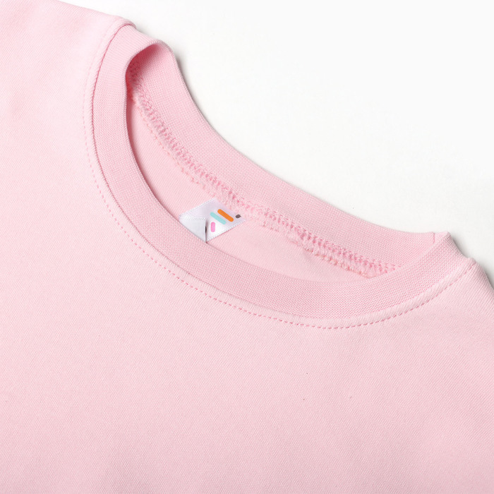 фото Лонгслив детский, цвет розовый, рост 164 см bebus