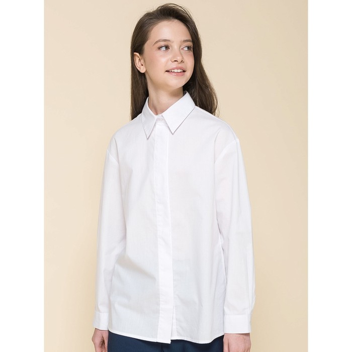 Блузка для девочек, рост 158 см, цвет белый
Блузка для девочек, рост 158 см, цвет белый
