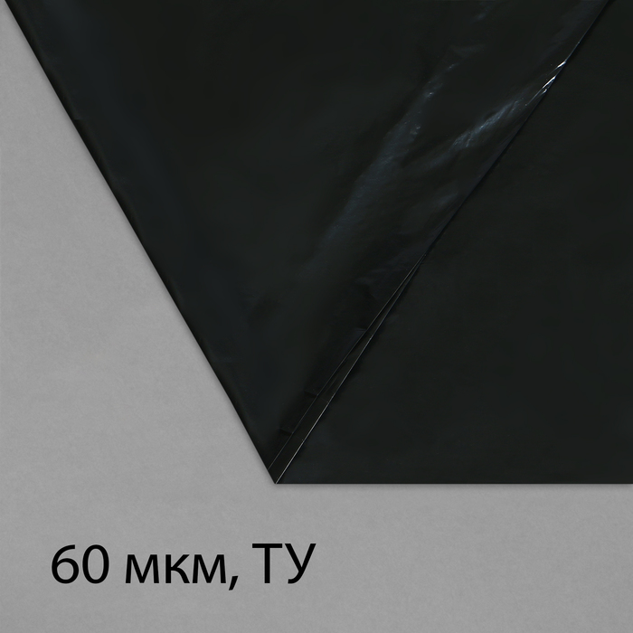 Плёнка полиэтиленовая, техническая, толщина 60 мкм, 5 × 3 м, рукав (1,5 м × 2), чёрная, 2 сорт, Эконом 50 %
Плёнка полиэтиленовая, техническая, толщина 60 мкм, 5 × 3 м, рукав (1,5 м × 2), чёрная, 2 сорт, Эконом 50 %