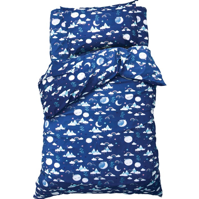 Постельное бельё Этель 1,5 сп Sleepy moon 143х215 см, 155х214 см, 50х70 см -1 шт, 100% хл, сатин
Постельное бельё Этель 1,5 сп Sleepy moon 143х215 см, 155х214 см, 50х70 см -1 шт, 100% хл, сатин