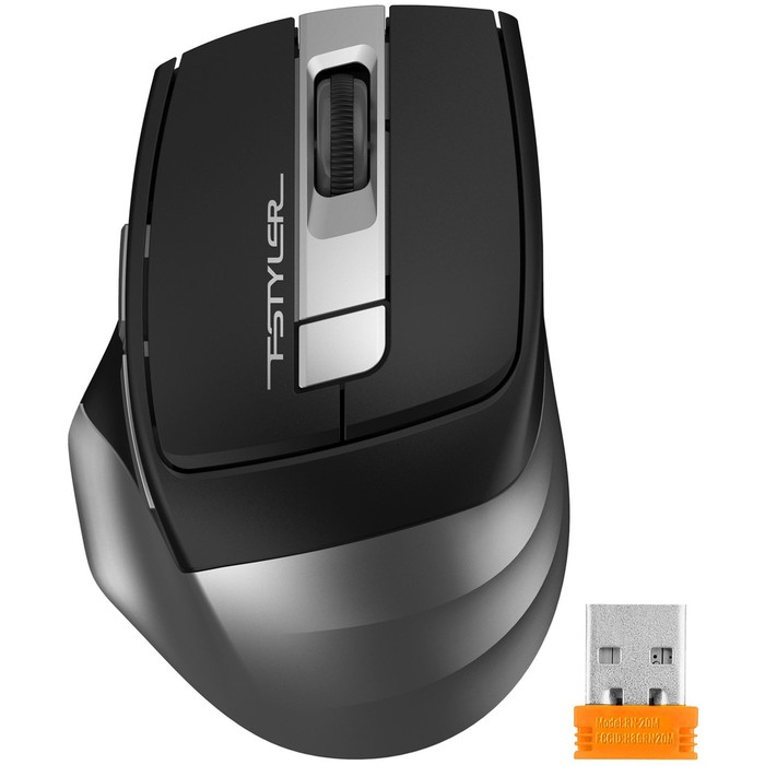 Мышь A4Tech Fstyler FG35S серый/черный оптическая (2000dpi) silent беспроводная USB (5but) 1029393
Мышь A4Tech Fstyler FG35S серый/черный оптическая (2000dpi) silent беспроводная USB (5but) 1029393