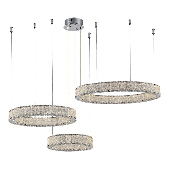 Люстра подвесная St Luce. SL6008.113.03. Latozzo. 3х95 Вт, LED, 3000K, 7125 Lm, 130х130х200 см, цвет хром
Люстра подвесная St Luce. SL6008.113.03. Latozzo. 3х95 Вт, LED, 3000K, 7125 Lm, 130х130х200 см, цвет хром