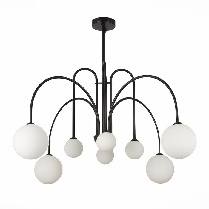 Люстра потолочная St Luce. SL1204.402.08. Jineto. 8х5 Вт, G9, 4000K, 100х100х66,3 см, цвет чёрный
Люстра потолочная St Luce. SL1204.402.08. Jineto. 8х5 Вт, G9, 4000K, 100х100х66,3 см, цвет чёрный