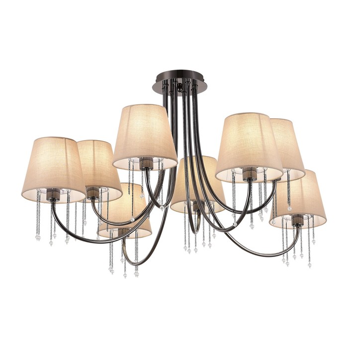 Светильник потолочный Evoluce. SLE1118-802-08. Alluria. 8х40 Вт, E14, 84х84х45 см, цвет чёрныйхром
Светильник потолочный Evoluce. SLE1118-802-08. Alluria. 8х40 Вт, E14, 84х84х45 см, цвет чёрныйхром