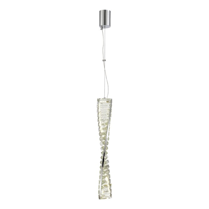 Светильник подвесной St Luce. SL6205.103.01. Elica. 1х11 Вт, LED, 3000K, 935 Lm, 7,6х7,6х100 см, цвет хром
Светильник подвесной St Luce. SL6205.103.01. Elica. 1х11 Вт, LED, 3000K, 935 Lm, 7,6х7,6х100 см, цвет хром