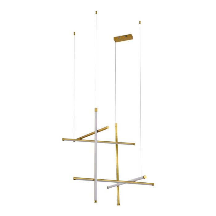 Светильник подвесной St Luce. SL6207.203.70. Retico. 1х70 Вт, LED, 3000K, 5250 Lm, 78х78х250 см, цвет матовое золото
Светильник подвесной St Luce. SL6207.203.70. Retico. 1х70 Вт, LED, 3000K, 5250 Lm, 78х78х250 см, цвет матовое золото